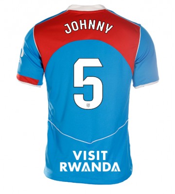 Atletico Madrid Johnny Cardoso #5 Tredje Tröja Dam 2025-26 Kortärmad
